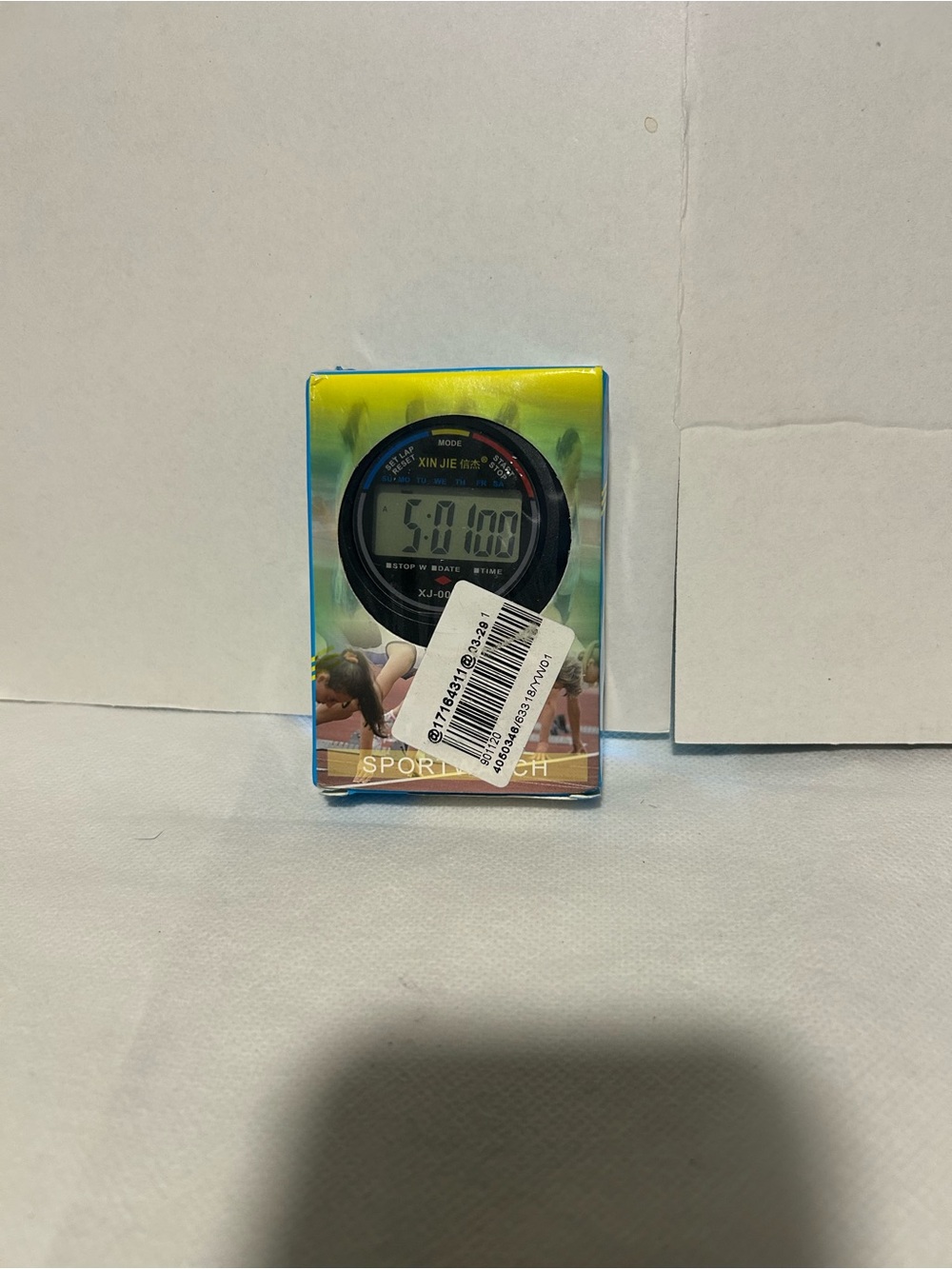 Digital Sports Stopwatch - Black